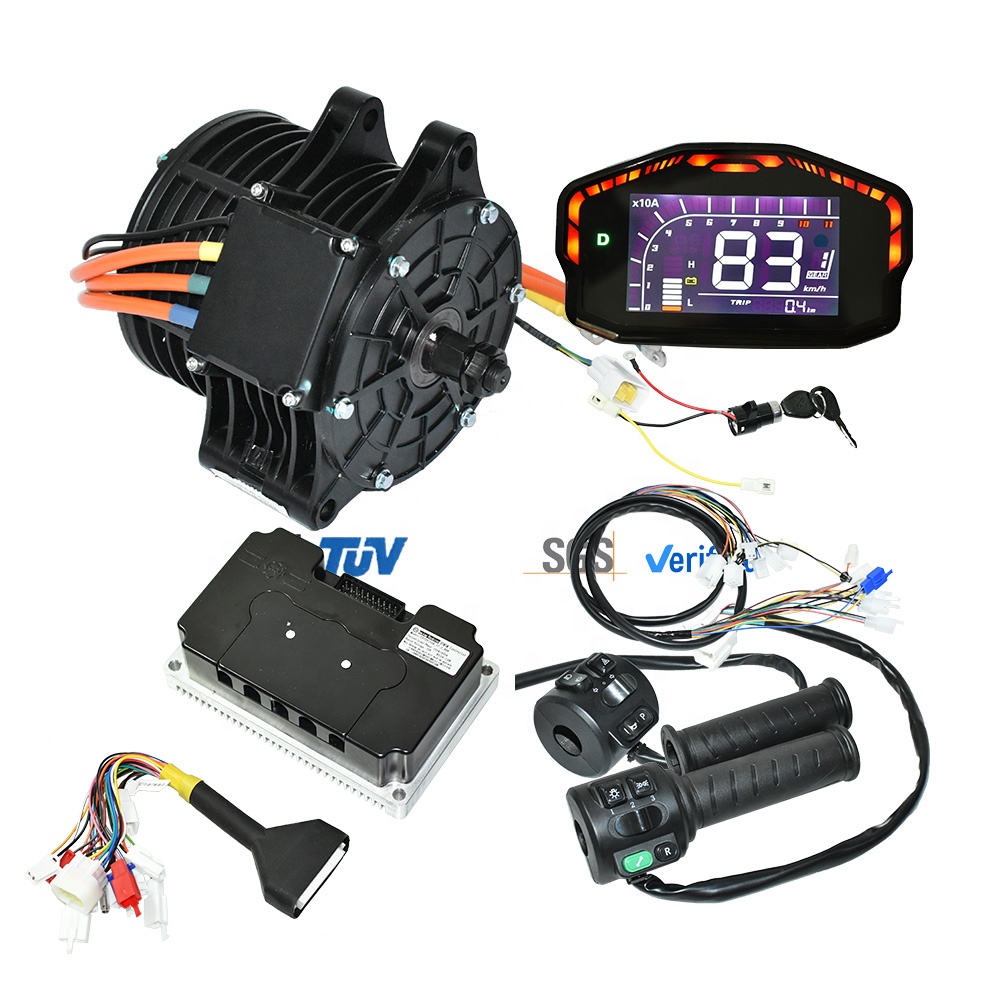MOTOR PMSM Inner Rotor Mid Dri - Mid Drive Motor Kit 72V 3000W review and price