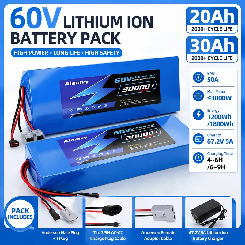 60V 20AH 30AH 21700 Lithium Ba - 60V 30Ah Electric Scooter Battery review and price